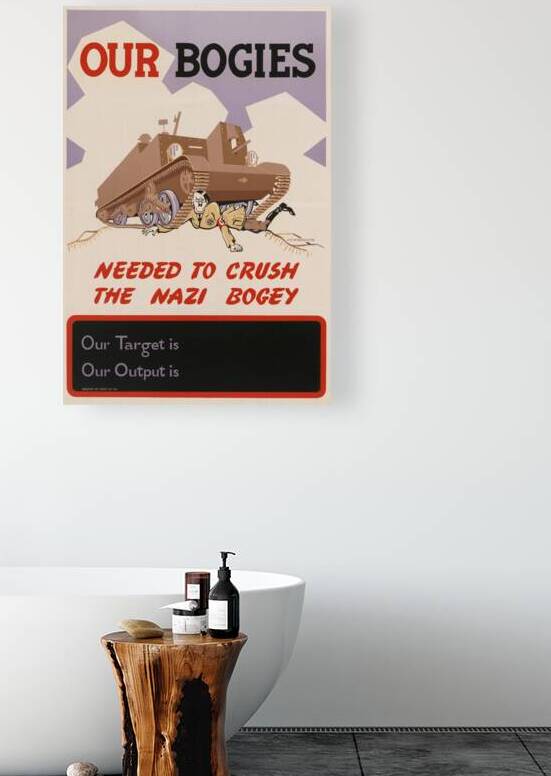 Our Bogies Needed to Crush the Nazi Bogey by IStockHistory com