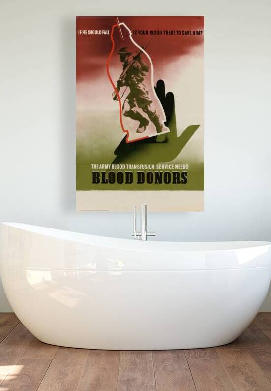 The Army Blood Transfusion Service Needs Blood Donors by IStockHistory com