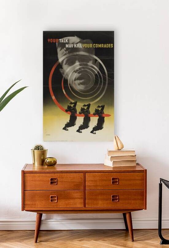 Your Talk May Kill Your Comrades by IStockHistory com