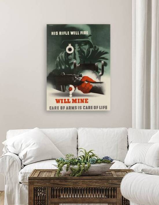 His Rifle Will Fire – Will Mine by IStockHistory com