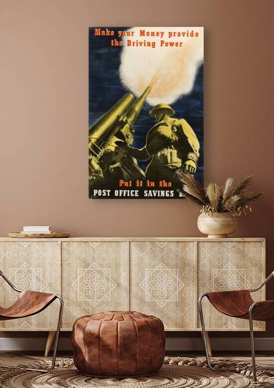 Make Your Money Provide the Driving Power – Put it in the Post Office Savings Bank by IStockHistory com