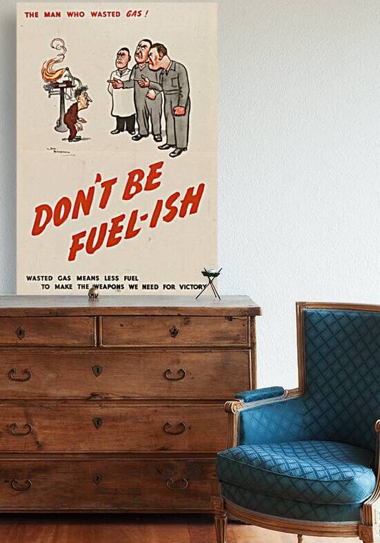 The Man Who Wasted Gas! Don’t be Fuel-ish by IStockHistory com