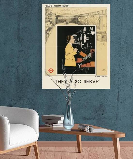 Back Room Boys’ They Also Serve – Power Control by IStockHistory com