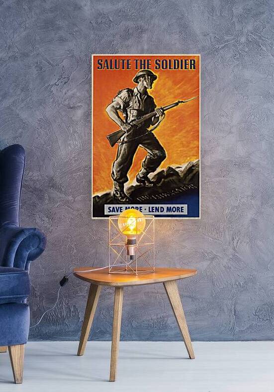 Salute the Soldier – Save More – Lend More by IStockHistory com