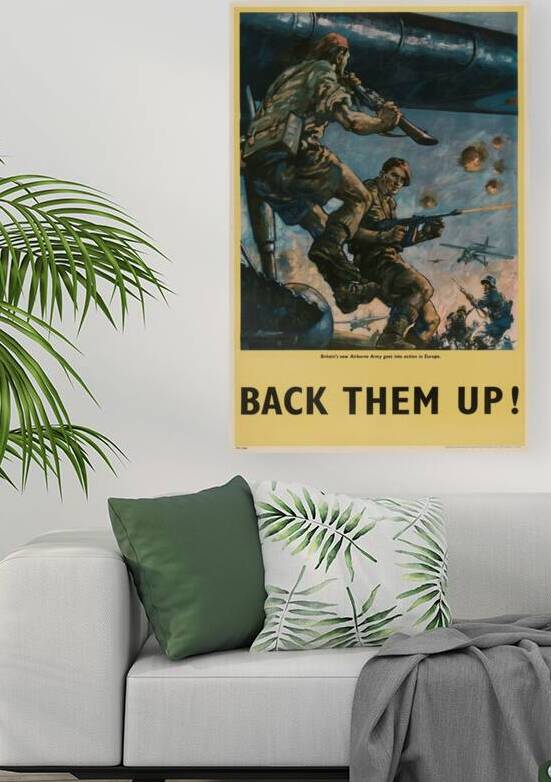 Britain’s New Airborne Army Goes into Action in Europe – Back Them Up! by IStockHistory com