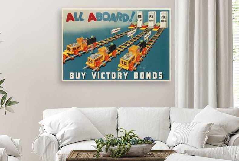 All Aboard! Buy Victory Bonds by IStockHistory com
