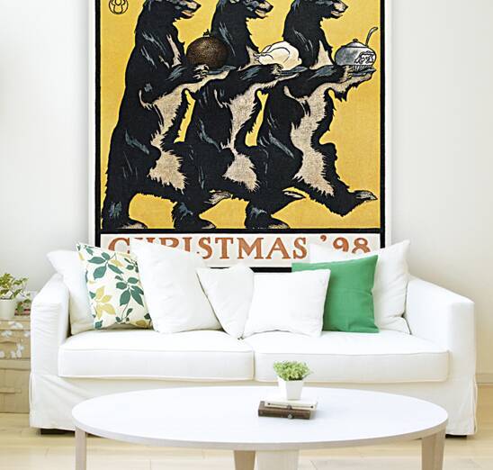 Vintage Christmas 98 1898 by Edward Penfield by IStockHistory com