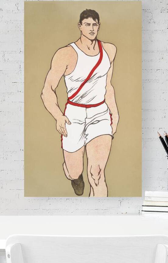 Runner 1908 by Edward Penfield by IStockHistory com