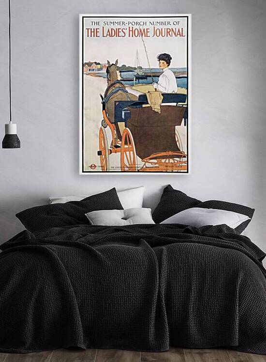 The Summer-Porch Number of The Ladies Home Journal 1908 by Edward Penfield by IStockHistory com