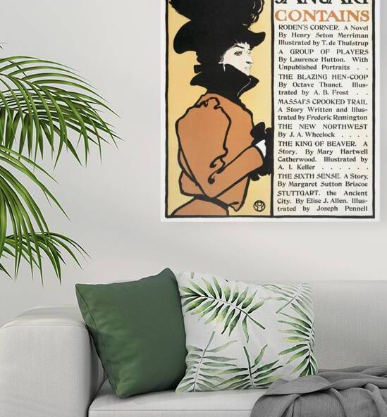 January Poster 1898 by Edward Penfield by IStockHistory com