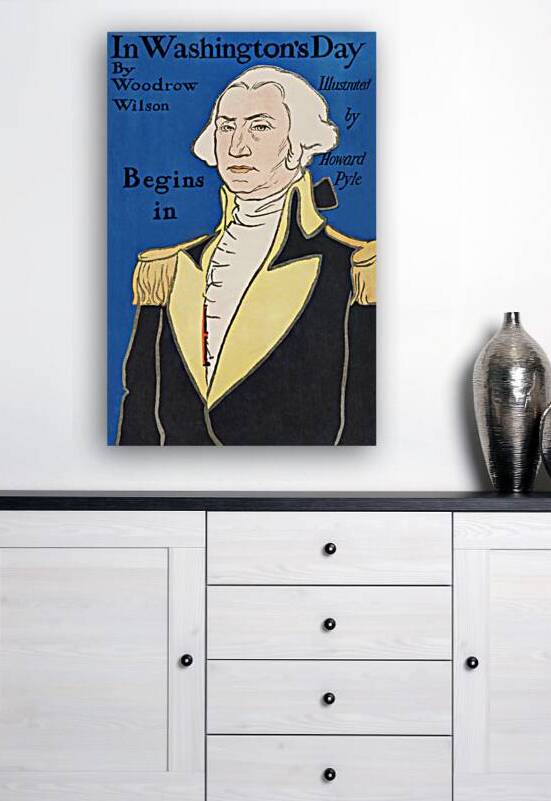 In Washingtons Day by Woodrow Wilson 1896 by Edward Penfield by IStockHistory com
