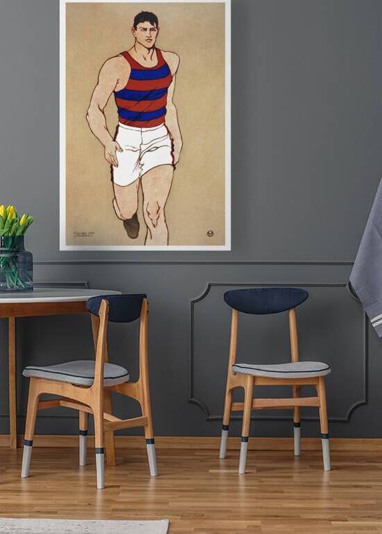 Athlete ca. 1908 by Edward Penfield by IStockHistory com