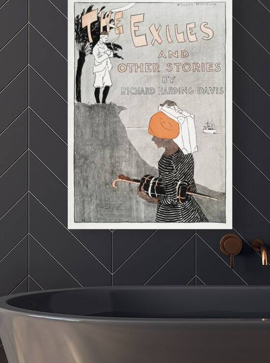 The Exiles and Other Stories by Richard Harding Davis 1894 by Edward Penfield by IStockHistory com