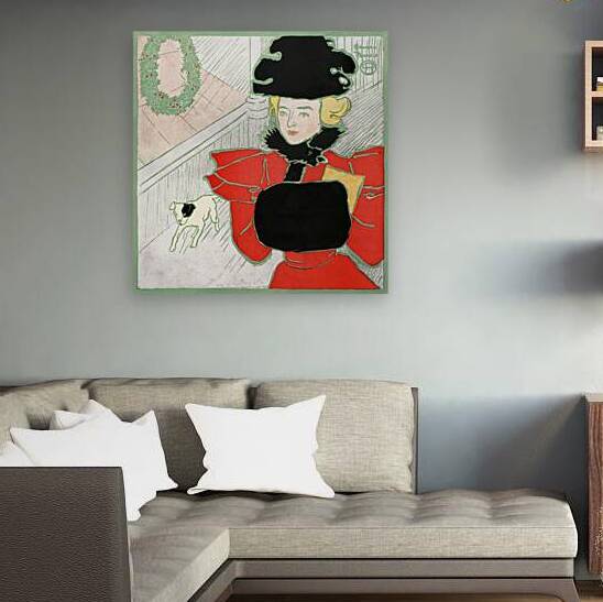 Vintage Christmas card 1896 by Edward Penfield by IStockHistory com