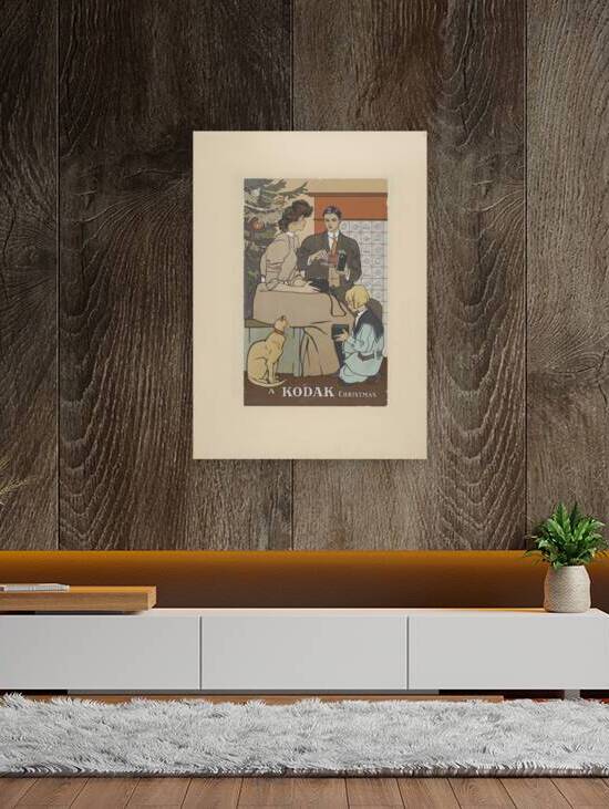 Vintage Christmas Poster ca. 1890–1907 by Edward Penfield by IStockHistory com