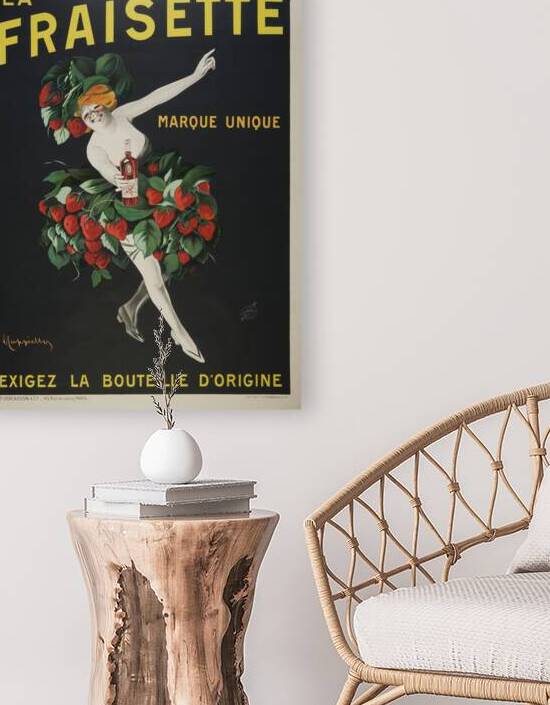 The Fraisette 1909 by Leonetto Cappiello  by IStockHistory com