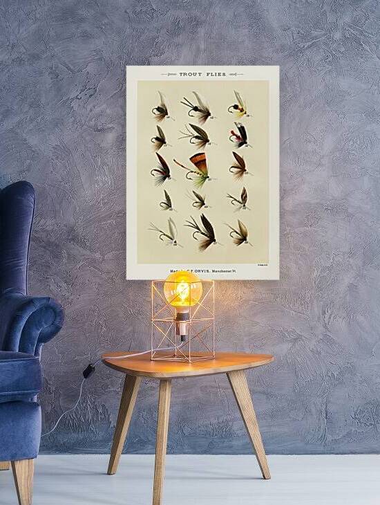 Trout Flies  by IStockHistory com