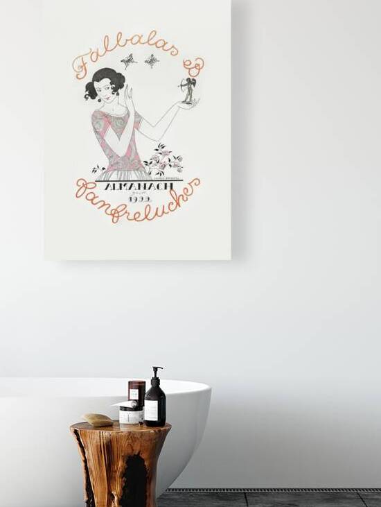 Almanach des Modes pr&eacutesentes pass&eacutees & futures pour Falbalas et Fanfreluches 1922 fashion illustration  by George Barbier.  by IStockHistory com