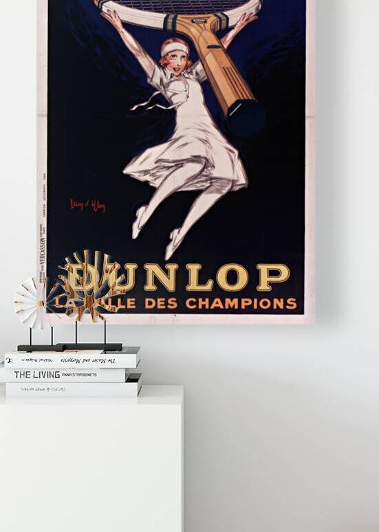 Dunlop la balle des champions 1929 by Jean dYlen Poster by IStockHistory com