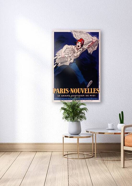 Paris-Nouvelles le grand quotidien de Midi 1931 by Jean dYlen Poster by IStockHistory com