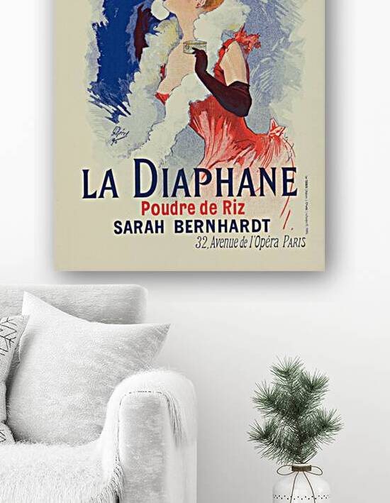 La Diaphane 1898 Poster by Jules Chéret by IStockHistory com
