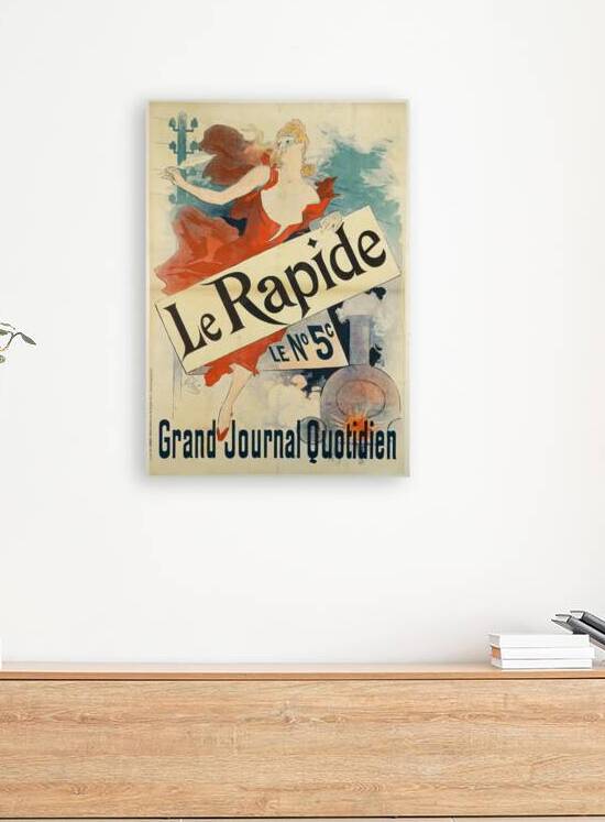 Le RapideLe Nº 5c. Grand Journal Quotidien 1892 Poster by Jules Chéret by IStockHistory com