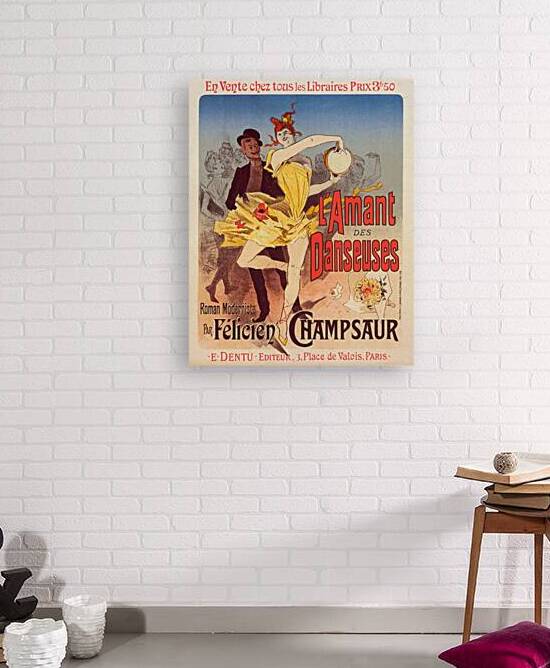 L’amant Des Danseuses 1896 Poster by Jules Chéret by IStockHistory com