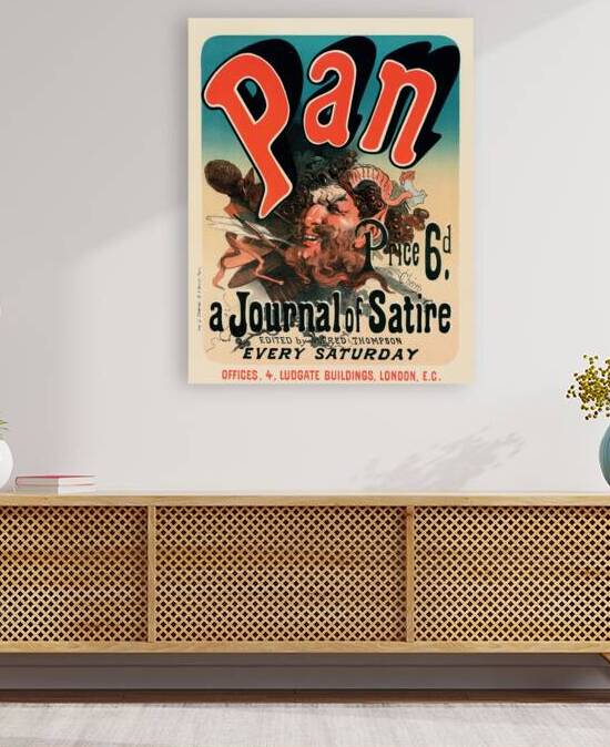 Pan 1898 Poster by Jules Chéret by IStockHistory com