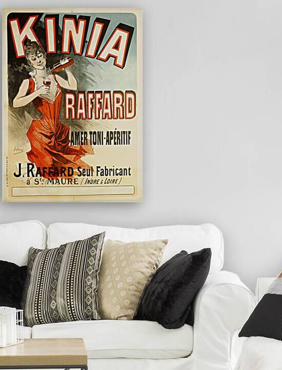 Kinia RaffardAmer Toni-Aperitif 1888 Poster by Jules Chéret by IStockHistory com