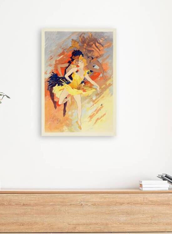 La Danse 1900 Poster by Jules Chéret by IStockHistory com