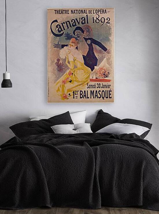 Theatre National De L’opera Carnaval 1892 1892 Poster by Jules Chéret by IStockHistory com