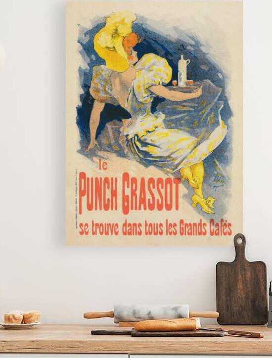 Punch Grassot 1896 Poster by Jules Chéret by IStockHistory com