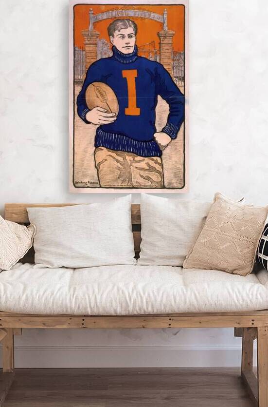 Illinois Field 1902 Poster by Bristow Adams American 1875 – 1956 by IStockHistory com