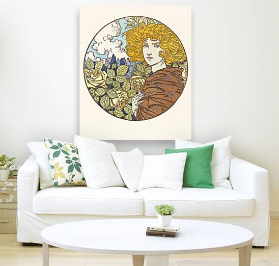 Jalousie Jealousy Illustration by Eugène Samuel Grasset by IStockHistory com