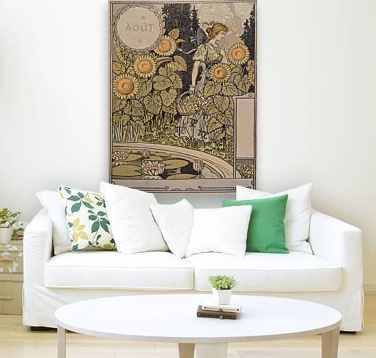 Août 1896-1898 Poster by Eugène Samuel Grasset by IStockHistory com