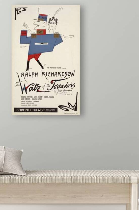 The Waltz of the toreadors 1858 Steinberg Artcraft Lithograph Poster by IStockHistory com