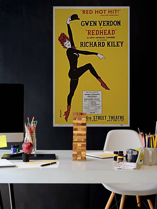 Redhead 1959 Artcraft Lithograph Poster 1905–1970 by IStockHistory com