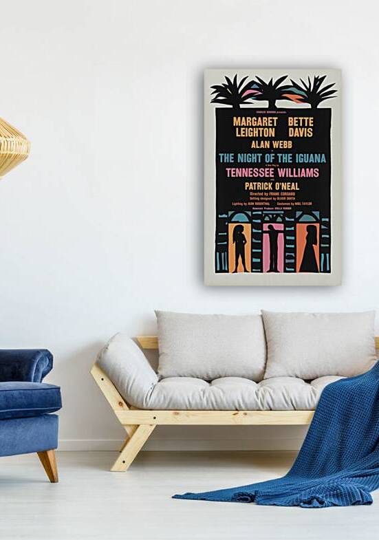 The Night of the iguana 1961 Artcraft Lithograph Poster 1905–1970 by IStockHistory com