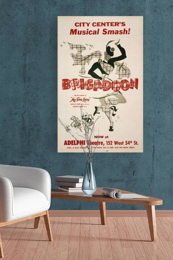 Brigadoon 1957 Artcraft Lithograph American 1905–1970  Poster by IStockHistory com