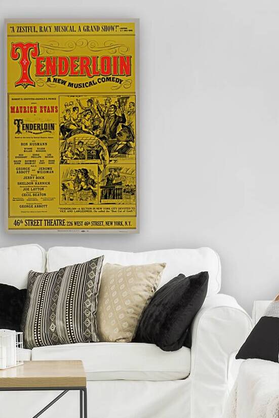 Tenderloin a new musical comedy 1961 Artcraft Lithograph Poster 1905–1970 by IStockHistory com