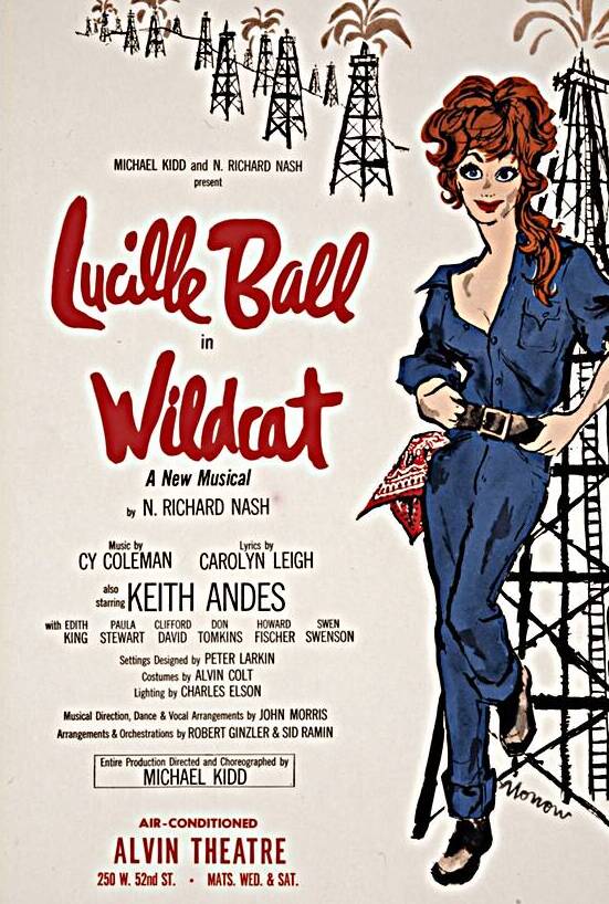 Lucille Ball lin Wildcat 1960 Artcraft Lithograph Poster 1905–1970 by IStockHistory com