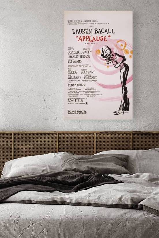 Applause 1970 Clyde Smith American 20th Century Artcraft Lithograph Poster by IStockHistory com