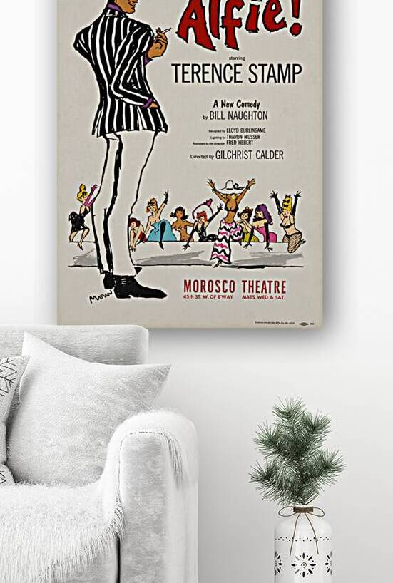 Alfie 1964 Artcraft Lithograph American 1905–1970 by IStockHistory com