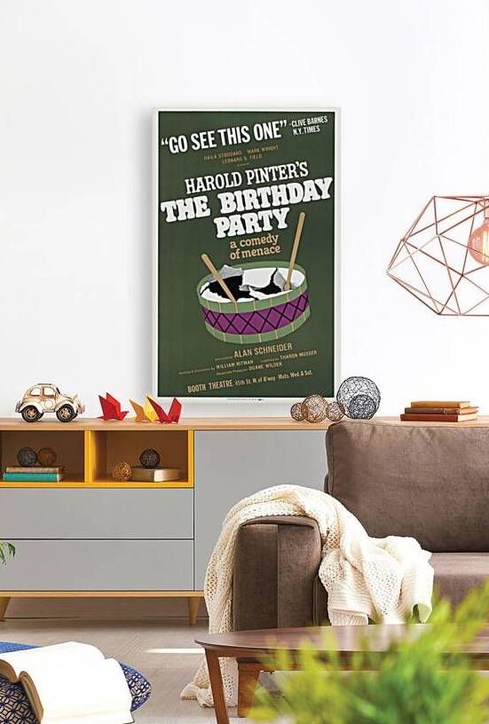 The Birthday party 1967 Artcraft Lithograph Poster 1905–1970 by IStockHistory com