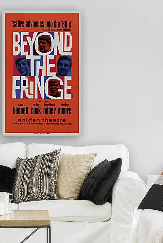 Beyond the fringe 1962 American 1905–1970 Artcraft Lithograph Poster by IStockHistory com
