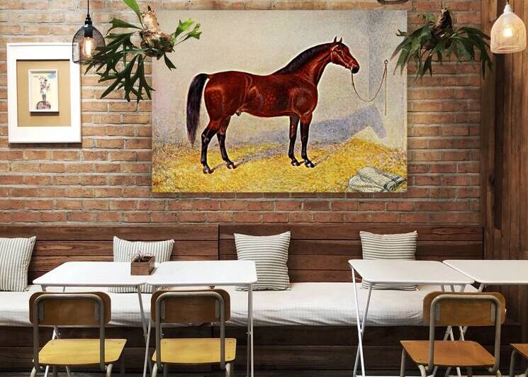 Cleveland Bay Stallion Sultan Frank Babbage English 1858–1916 by IStockHistory com