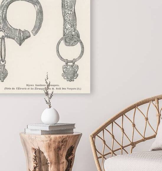 Etruscan design. 1888 edition Lornement Polychrome by Albert Racine 1825–1893. by IStockHistory com