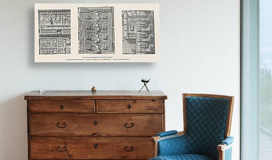 Byzantine pattern. 1888 edition Lornement Polychrome by Albert Racine 1825–1893. by IStockHistory com