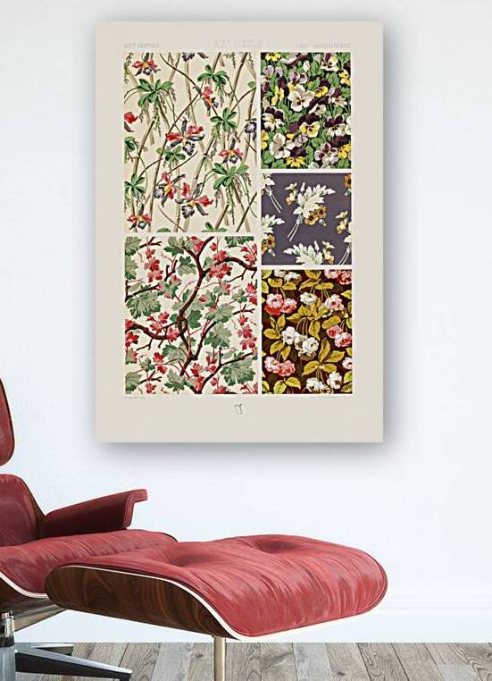 19th Century pattern Lornement Polychrome 1888 by Albert Racinet 1825&ndash1893. 1888 edition. by IStockHistory com