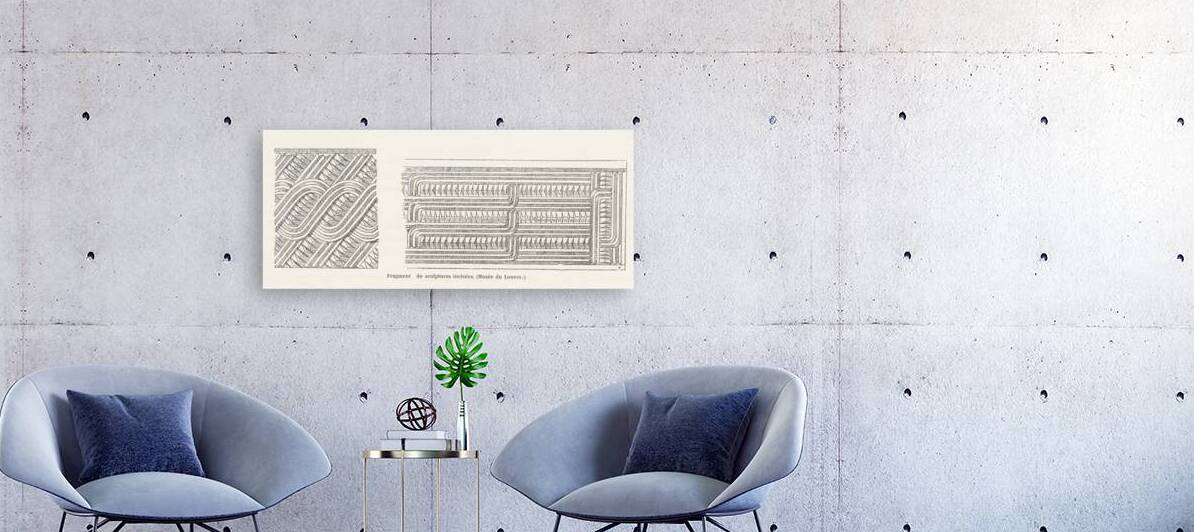 Incised design. 1888 edition Lornement Polychrome by Albert Racine 1825–1893. by IStockHistory com